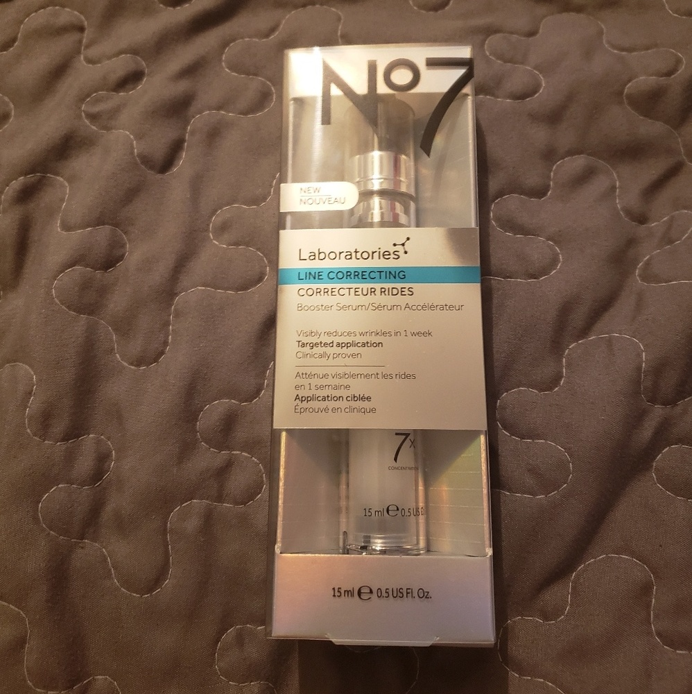 N°7 line correcting serum new never opened
